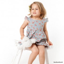 Flower Print Dress, Girls Dress , Girls Spring Dress, Toddler Dress