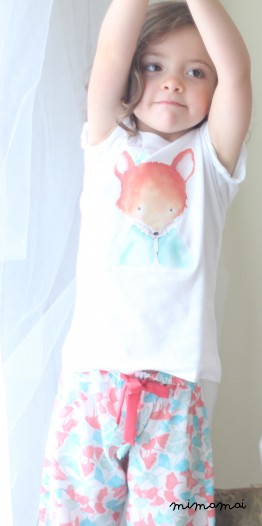PIJAMA FOX MENINA