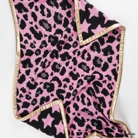 Baby Blanket, Leopard Print Blanket, Star Blanket, Blanket, Modern Nursery, Baby, Newborn