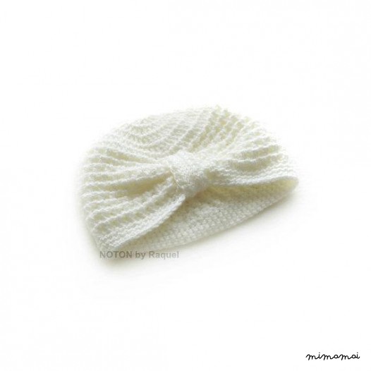 Babys uncinetto turbante, cappello bambino, cappello di turbante