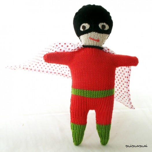 Superhero doll - Red
