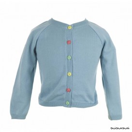 Classic Cardigan in Sky Blue