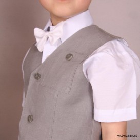 Linen vest