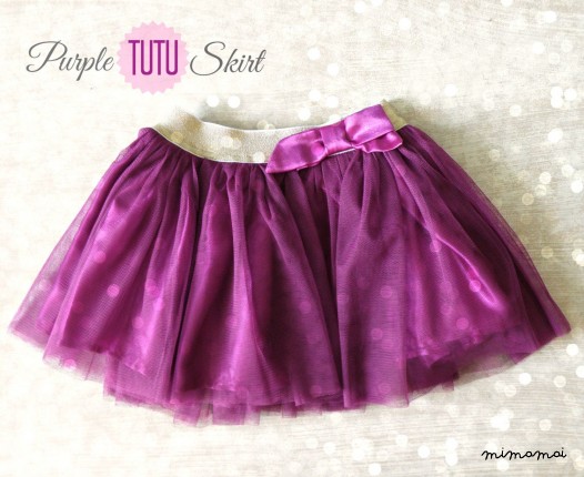 Party Skirt Purple