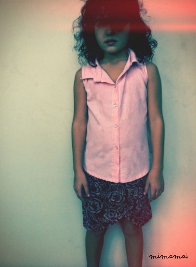 Pink&Black skirt