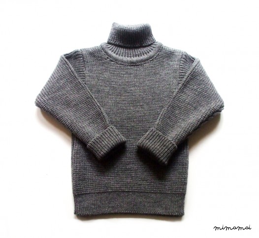 Babies/Children's Virgin wool turtleneck sweater/jumper//pullover/polo neck
