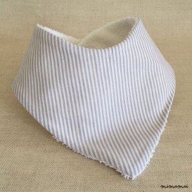 Babero bandana estampado Mediterr&aacute;neo