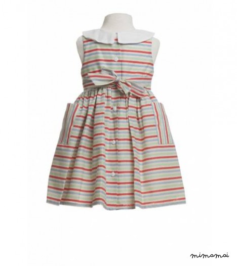 Lily dress, stripe