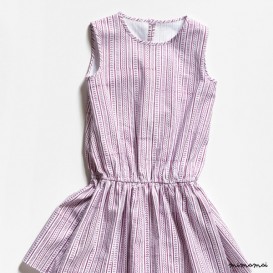 Francesca Plate Skirt cherry pink