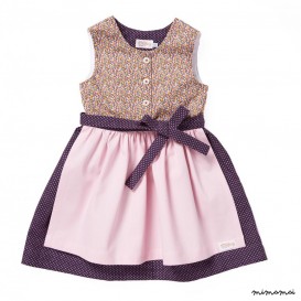 Dress MY DIRNDL flower yellow/dots