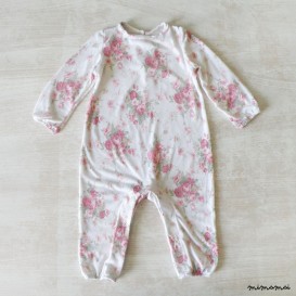 Little girl floral outfit