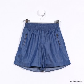 Pull-up Shorts denim