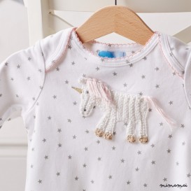 Crochet Unicorn Babygrow
