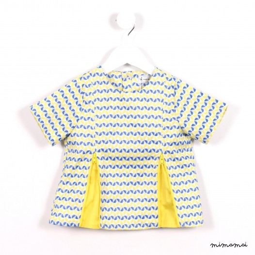 Zippy Top yellow and blue