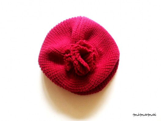 Babies/Children's merino wool hat/pom pom hat/bonnet hat/beanie