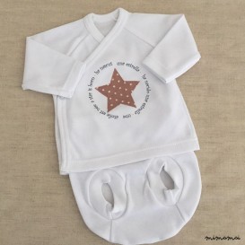 Conjunto cruzado con ranita Star