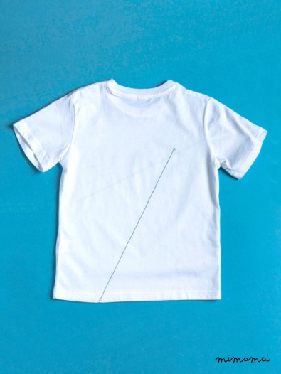 Fee T-Shirt green and blue