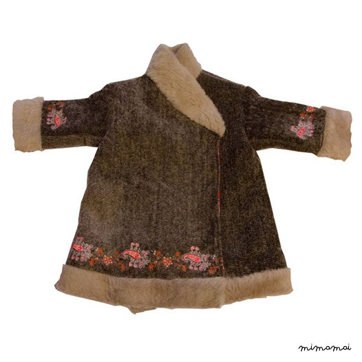 Manteau b&eacute;b&eacute; fille Petrouchka