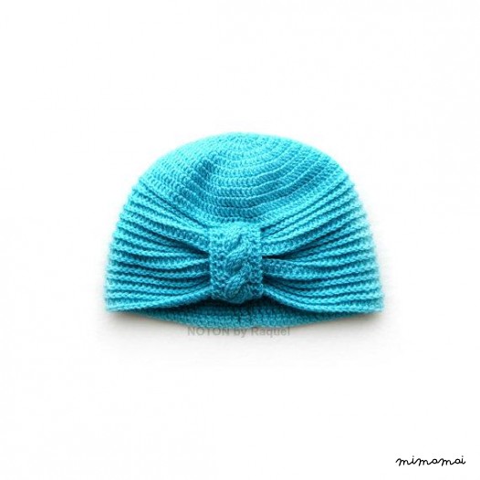 Babys a trecce turbante, uncinetto cappello, bambino turbante