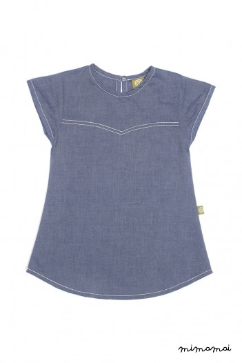 Uma Dress Indigo