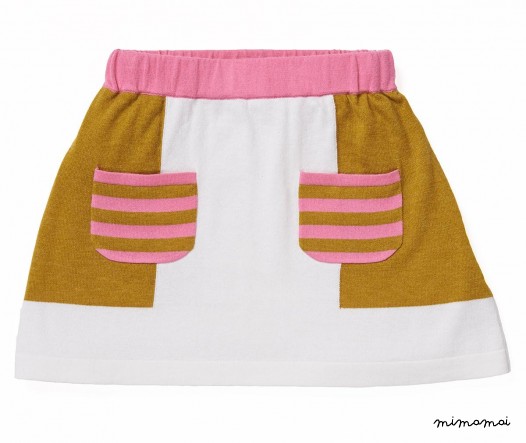 Skirt LENI off white