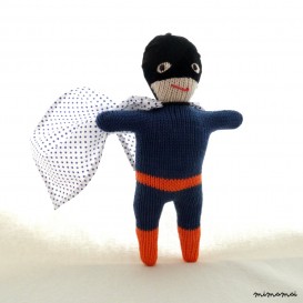 Superhero doll - Blue