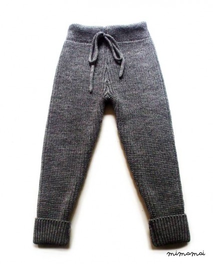 Babies/Children's/Toddlers knitted Virgin wool pants/trousers/longies/leggings