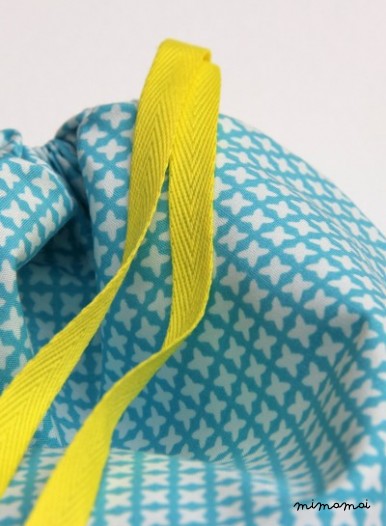 Nappy bag blue