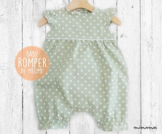 Pastel Purple Baby Romper suit