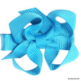 Small Turquoise Blue Bow
