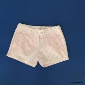 Pantaloncino bimba con bottoni in madreperla