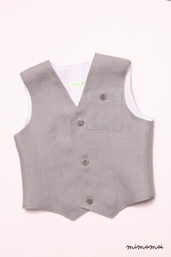 Linen vest