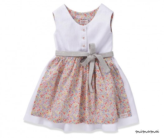 Dress MY DIRNDL linen white