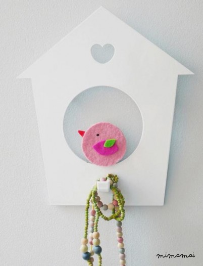 Percha Casita P&aacute;jaro