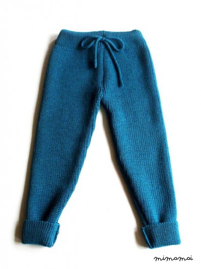 Babies/Children's/Toddlers knitted Virgin wool pants/trousers/longies/leggings
