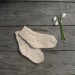 Hand knit baby cotton socks - baby socks - newborn socks - baby booties