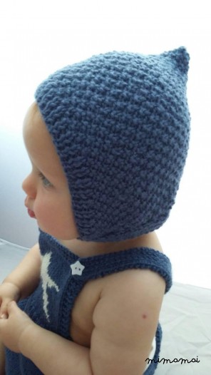 Baby boy hat, baby girl hat, knitted baby pixie cap, baby gift