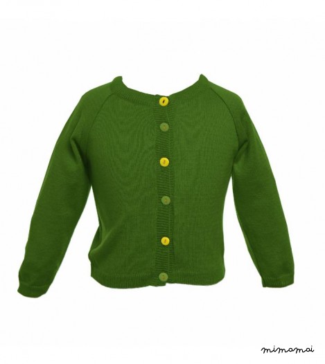 Classic Cardigan in Green