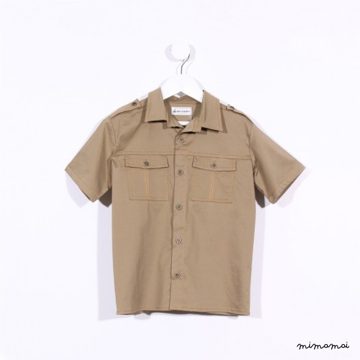 Short-sleeved Hunting Shirt khaki