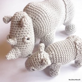 Rhino stuffed toys