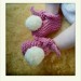 Baby girl shoes, baby shower gift, baby photo