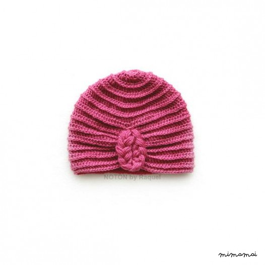 Babys treccia turbante, uncinetto cappello, bambino turbante