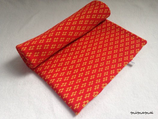 Baby Knit Blanket in Red