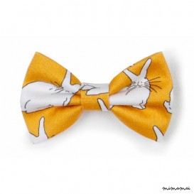 Bow Clip Mustard Rabbits