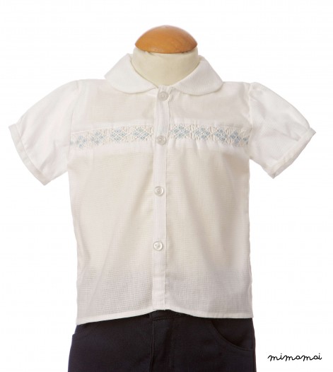 smocked shirt boys