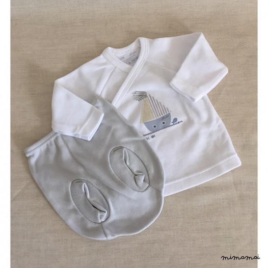 Conjunto cruzado con ranita Mediterraneo