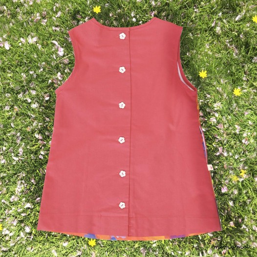 A- Sleeveless Dress Flower power