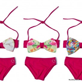 Costumino Bikini Bimba Rosso