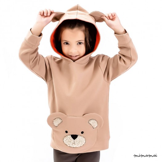 Hooded Teddy Sweatshirt