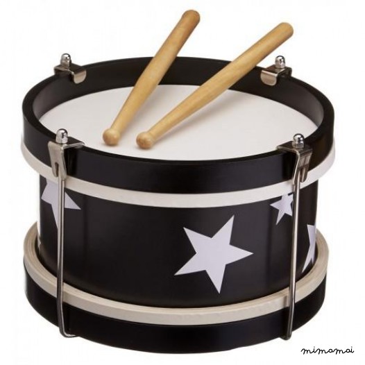 Star Wooden Toy Drum